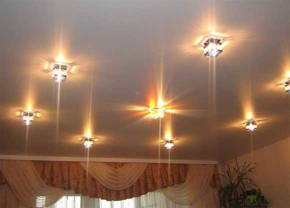 Лампочки в потолок
