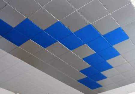 Плитка потолочная для подвесного потолка
