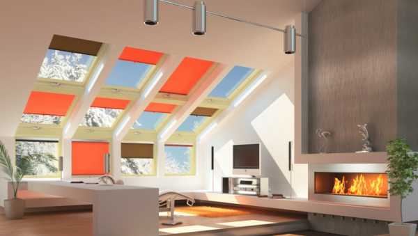 Дизайн комнаты с неровным потолком