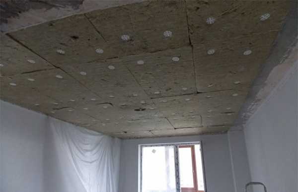 Шумоизоляция на потолок в квартире