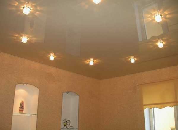 Светильники точечные потолочные светодиодные для натяжных потолков